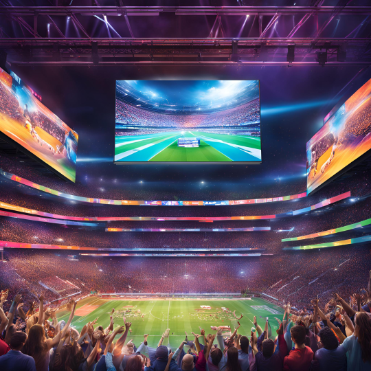 L’affichage dynamique pour les événements sportifs : une révolution