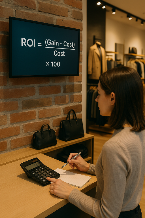 Retour sur investissement de votre affichage dynamique, le calcul.