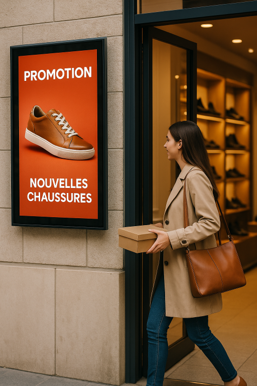 De la vitrine à l’achat : le parcours client boosté par l’affichage dynamique