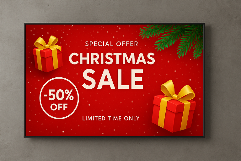 Créer un calendrier promotionnel annuel avec l’affichage dynamique