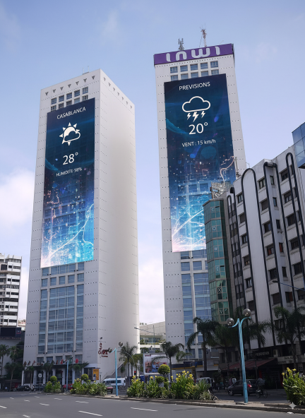 Casablanca, leader de l’affichage digital au Maroc ?