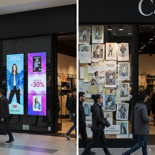 affichage dynamique concurrents