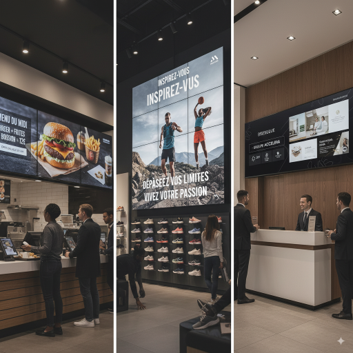 exemples écrans dynamiques