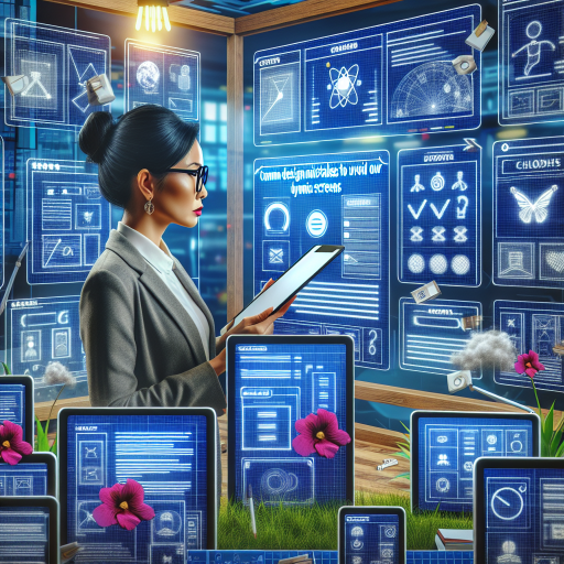 Les erreurs de design à éviter sur vos écrans dynamiques