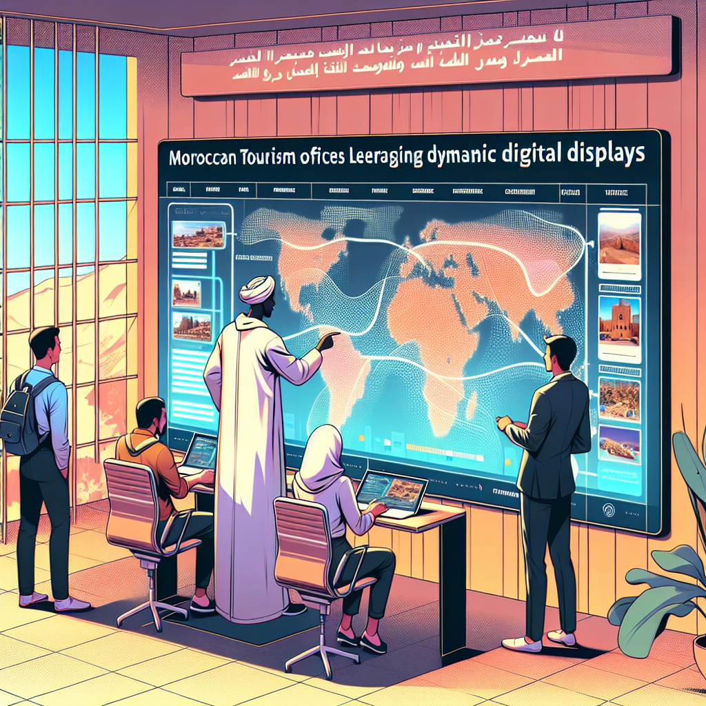 Comment les offices de tourisme marocains profitent de l’affichage dynamique