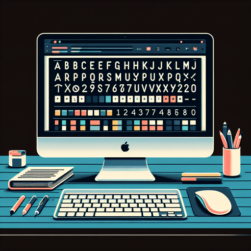 Les meilleures polices et couleurs pour un écran lisible