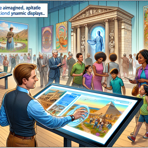 Comment les musées utilisent l’affichage dynamique pour enrichir les visites