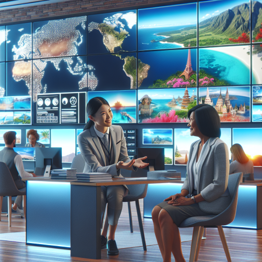 Pourquoi les agences de voyages misent sur l’affichage digital