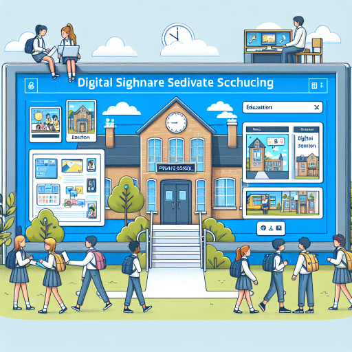 Pourquoi l’affichage dynamique séduit les écoles privées