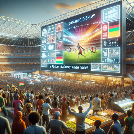 L’affichage dynamique dans les stades africains : un nouveau marché