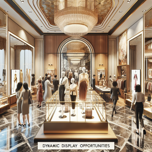 Les opportunités de l’affichage dynamique dans le luxe et la mode