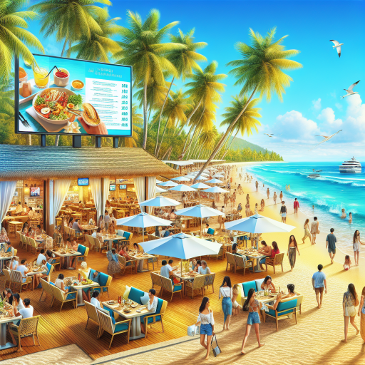 Pourquoi les restaurants de plage investissent dans l’affichage dynamique