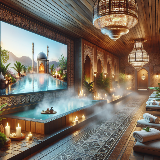 L’affichage dynamique dans les spas et hammams haut de gamme