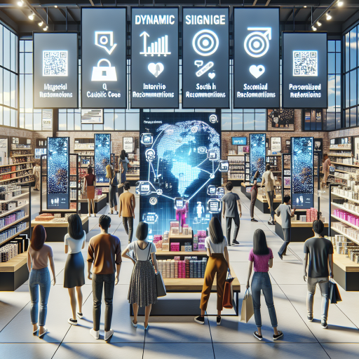 Les grandes tendances de l’affichage dynamique dans le e-commerce physique