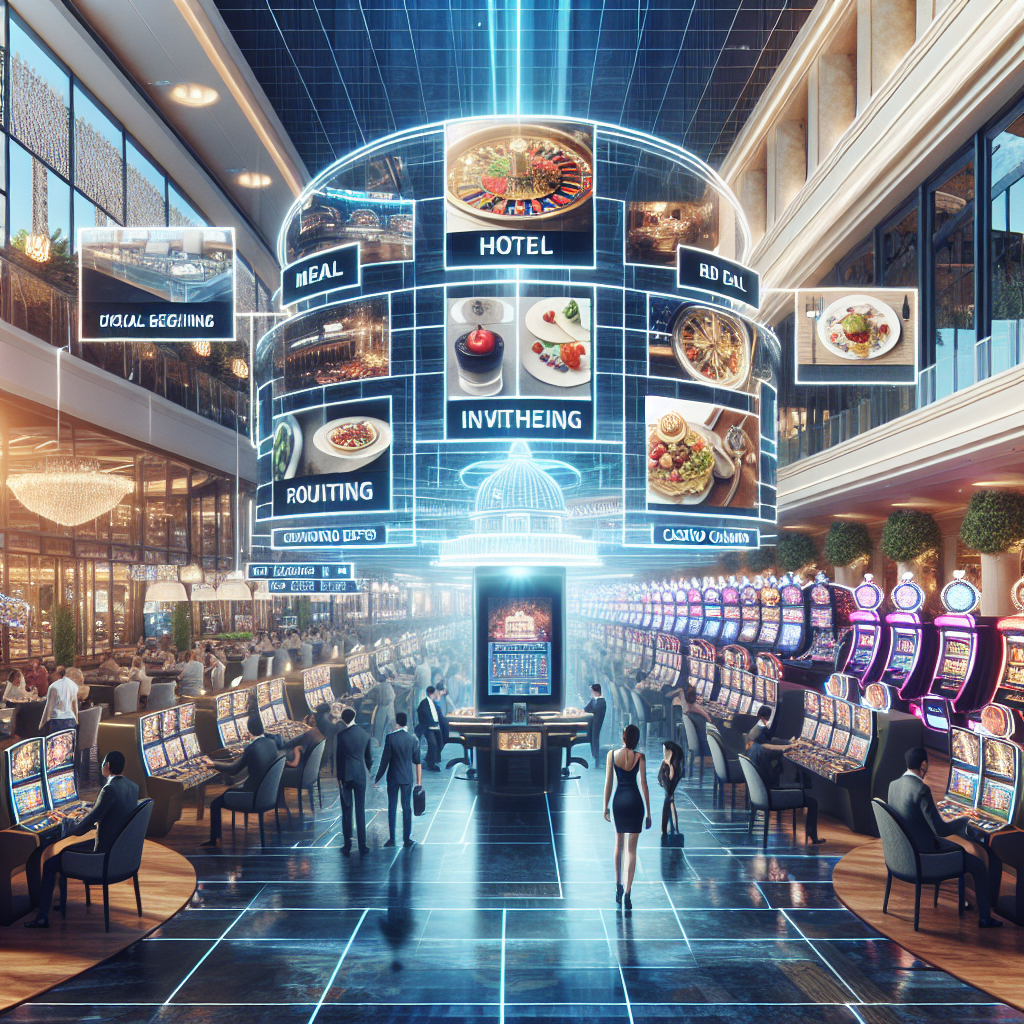 Comment les casinos et hôtels de luxe exploitent le digital signage
