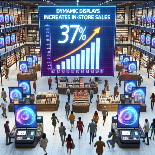 Pourquoi l’affichage dynamique booste les ventes en magasin (+37%)