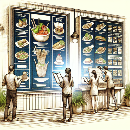 Affichage dynamique pour restaurants : menu boards et promotions