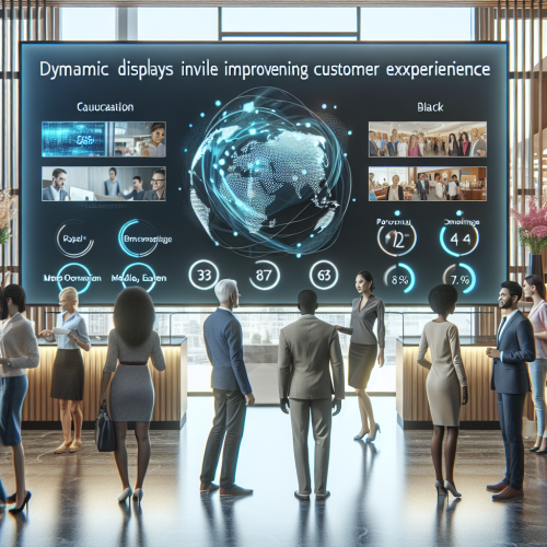 Affichage dynamique pour hôtels et resorts : améliorer l’expérience client