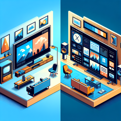 TV classique vs écran professionnel d’affichage dynamique : lequel choisir ?