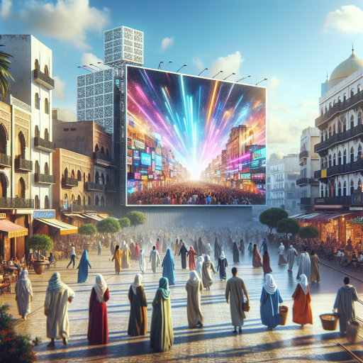 L’affichage dynamique a Casablanca