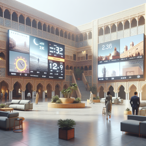 Comment afficher la météo, l’horloge et les news sur un écran