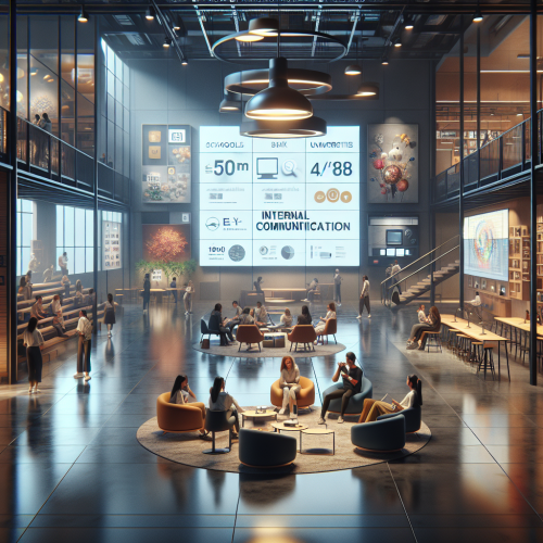Affichage dynamique pour écoles & universités : communication interne