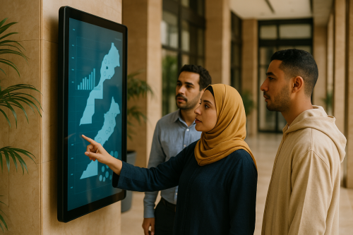 Affichage interactif : 8 cas d’usage à forte valeur