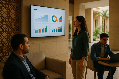 Power Smart Screen : le SaaS d&rsquo;affichage #1 au Maroc