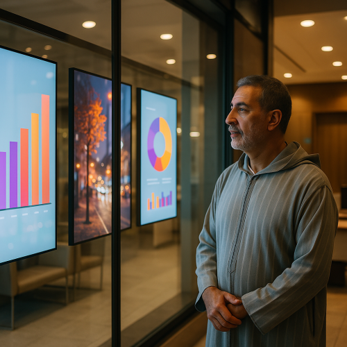 10 idées créatives d’affichage dynamique en vitrine
