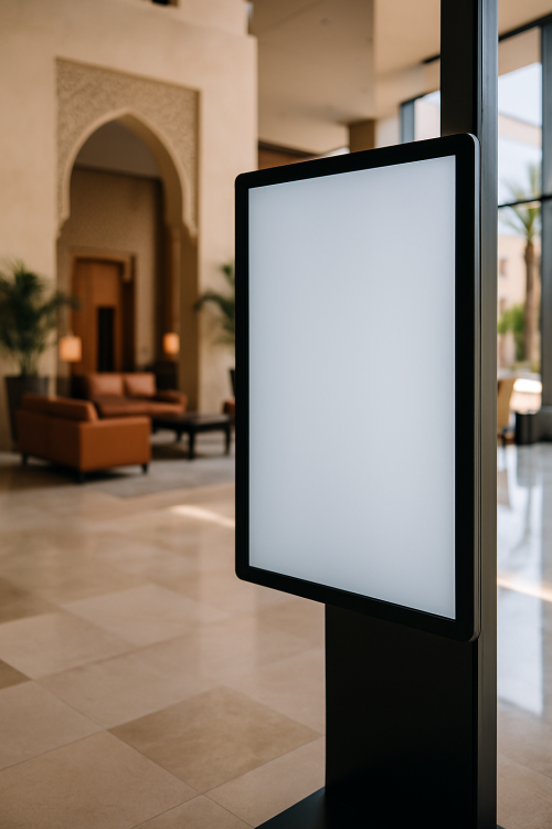 Comment choisir un écran vitrine professionnel au Maroc