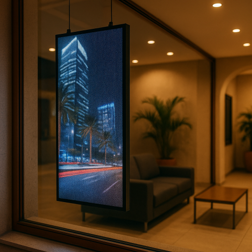 Écran vitrine LED : modèles, prix et installation