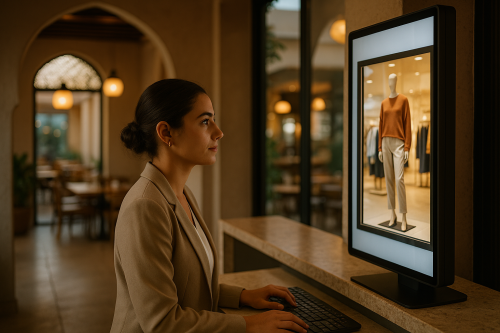 Écran vitrine pour magasin : le guide d&rsquo;achat & prix