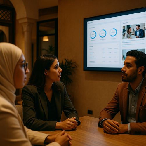 Afficher KPIs, actus et événements RH sur écran d&rsquo;entreprise